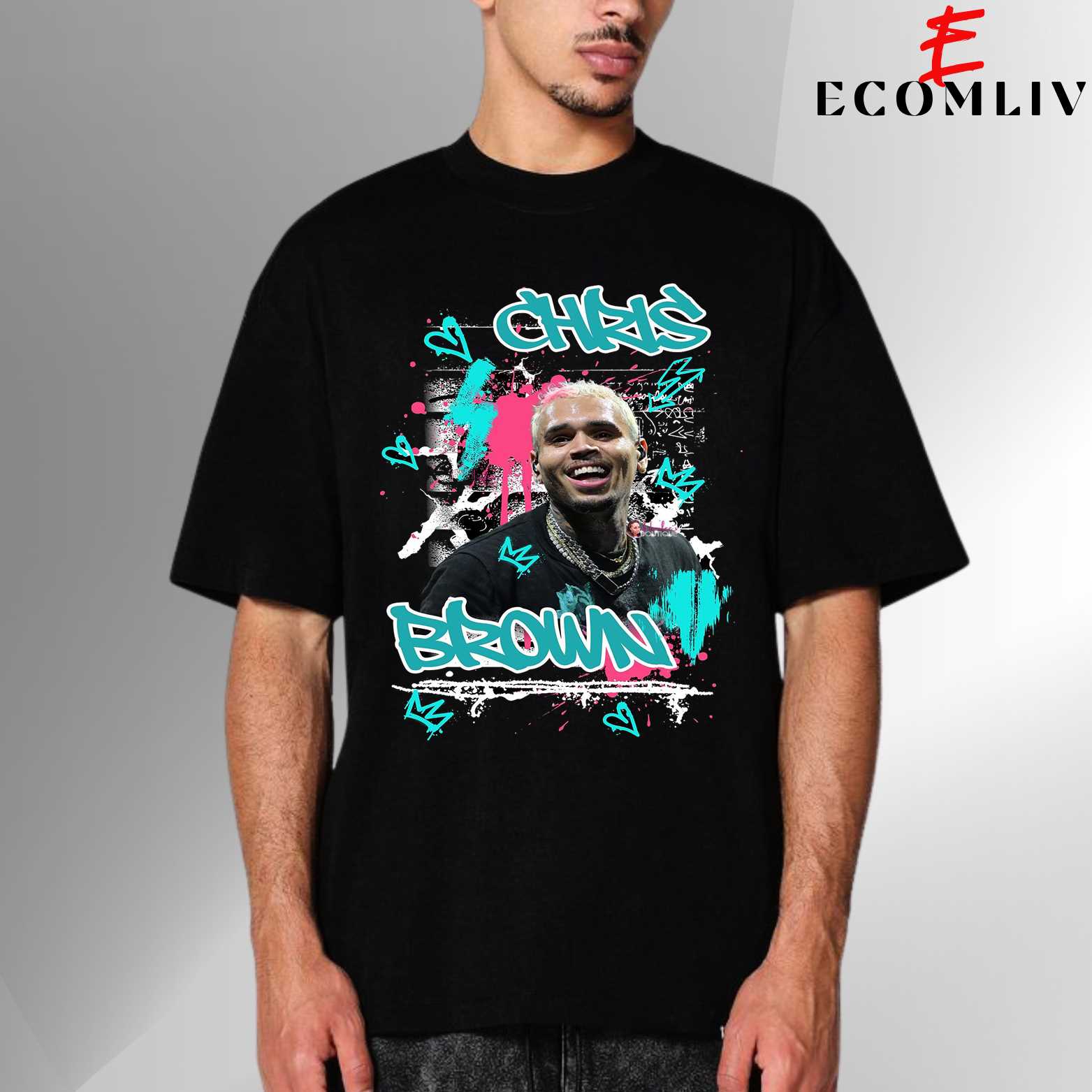 Chris Brown World Tour Tee, Urban Fan Shirt, Iconic Merch